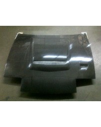 ChargeSpeed 240SX RPS-13 Flip Eye Vented Carbon Hood