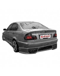 VIS Racing 1999-2005 Bmw E46 2Dr/4Dr Techno Rear Bumper