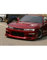ChargeSpeed 240SX S-14 Kouki Front Bumper (Japanese FRP)