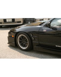 ChargeSpeed 240SX RPS-13 Flip Light 20mm Widebody Front Fender
