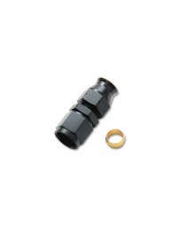 Vibrant Performance Tube to Female AN Adapter with Brass Olive Inserts, -4AN, Tube Size - 0.25"