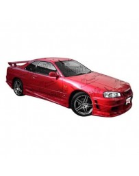 VIS Racing 1999-2004 Nissan Skyline R34 Gtr 2Dr Ballistix Front Bumper