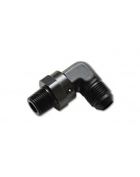 Vibrant Performance -4AN to 1/4"NPT Male Swivel 90 Degree Adapter Fitting