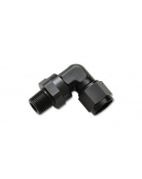 Vibrant Performance -4AN Female to 1/4"NPT Male Swivel 90 Degree Adapter Fitting