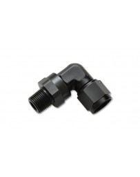 Vibrant Performance -6AN Female to 1/4"NPT Male Swivel 90 Degree Adapter Fitting