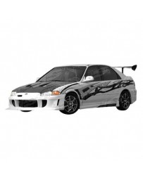 VIS Racing 1992-1995 Honda Civic 4Dr Wing Side Skirts