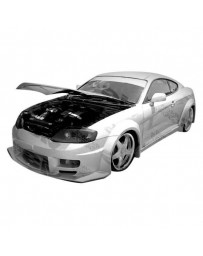 VIS Racing 2003-2006 Hyundai Tiburon 2Dr Gt Widebody Rear Fender Flares