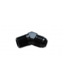 Vibrant Performance 45 Degree Adapter Fitting Size: -4AN x 1/8" NPT