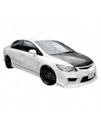 VIS Racing 2006-2011 Honda Civic 4Dr Jdm Techno R Front Lip