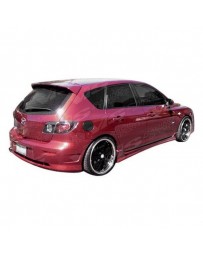 VIS Racing 2004-2009 Mazda 3 HB/4Dr Fuzion Side Skirts