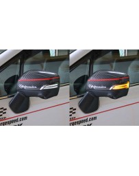ChargeSpeed JDM Spec Subaru Smoke LED Door Mirror (Pair)