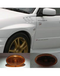 ChargeSpeed 02-07 Impreza WRX JDM Side Markers Amber