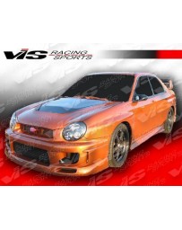 VIS Racing 2002-2003 Subaru Wrx 4Dr GTC Style Front Bumper