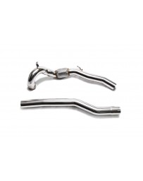 ARMYTRIX Sport Cat-Pipe w/200 CSPI Catalytic Converters / Secondary Downpipe Audi S3 8V VW Golf R MK7 2013-2020