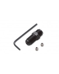 Vibrant Performance Oil Restrictor Fitting Kit Size: -3AN x 1/8" NPT, with 2 S.S. Jets