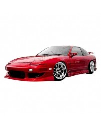 VIS Racing 1989-1994 Nissan 240Sx 2Dr/Hb Werk 9 Side Skirts