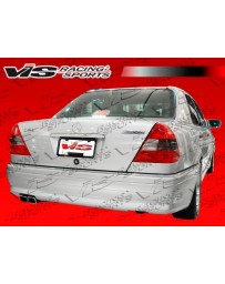 VIS Racing 1994-2000 Mercedes C- Class W202 4Dr Euro Tech Rear Bumper