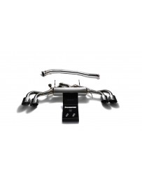 ARMYTRIX Stainless Steel Valvetronic Catback Exhaust 90mm System Quad Chrome Tips Nissan GT-R R35 2009-2020