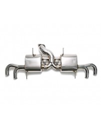 ARMYTRIX STAINLESS STEEL VALVETRONIC CATBACK EXHAUST 102MM SYSTEM NISSAN GT-R R35 WITH QUAD CHROME TIPS