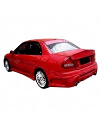 VIS Racing 1997-2001 Mitsubishi Mirage 4Dr Rally Wide Body Rear Bumper