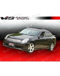 VIS Racing 2003-2006 Infiniti G35 4Dr Techno R Side Skirts
