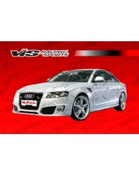 VIS Racing 2006-2008 Audi A4 4Dr A Tech Side Skirts