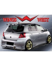 VIS Racing 2007-2011 Toyota Yaris Hb Kraft Rear Lip Polyurethane