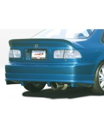 VIS Racing 1992-1995 Honda Civic 2Dr G5 Series Rear Lip Polyurethane