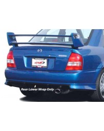 VIS Racing 1999-2003 Mazda Protege / Mp3 Mps Rear Lip Polyurethane Does Not Fit Mp5