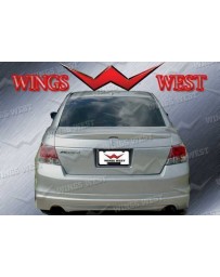 VIS Racing 2008-2010 Honda Accord 4Dr Vip Rear Lip Polyurethane