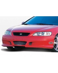 VIS Racing 1998-2000 Honda Accord 2Dr W-Typ Front Lip Polyurethane