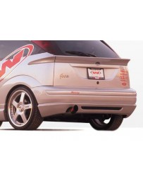 VIS Racing 2000-2004 Ford Focus Zx3/Zx5 W-Typ Rear Lip Polyurethane