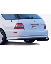 VIS Racing 1996-1997 Honda Accord Wagon W-Typ Rear Lip Polyurethane