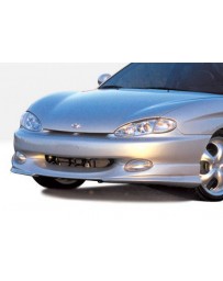 VIS Racing 1997-1999 Hyundai Tiburon W-Typ Front Lip Polyurethane