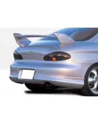 VIS Racing 1997-1999 Hyundai Tiburon W-Typ Rear Lip Polyurethane