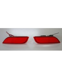 ChargeSpeed JDM Spec Subaru RED LED Rear Reflector (Pair)