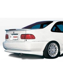 VIS Racing 1992-1995 Honda Civic 2Dr Racing Series Rear Lip Polyurethane