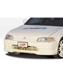 VIS Racing 1992-1995 Honda Civic 4Dr Racing Series Front Lip Polyurethane