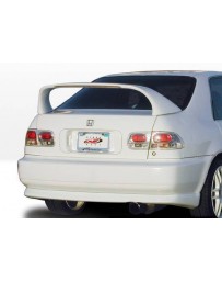 VIS Racing 1992-1995 Honda Civic 4Dr Racing Series Rear Lip Polyurethane