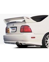 VIS Racing 1996-1997 Honda Accord All Models W-Typ Rear Lip Polyurethane