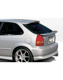 VIS Racing 1996-2000 Honda Civic Hb Racing Series Rear Lip Polyurethane