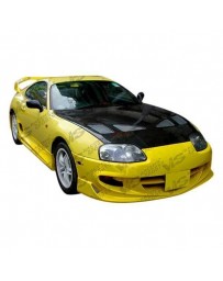 VIS Racing 1993-1998 Toyota Supra 2Dr Xtreme Gt Front Bumper