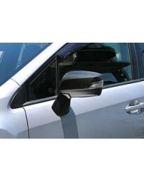 ChargeSpeed 15-20 WRX/ STi Sedan DRY Carbon Door Mirror Cowl