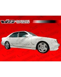 VIS Racing 1996-1999 Mercedes E Class W210 4Dr Euro Tech Side Skirts