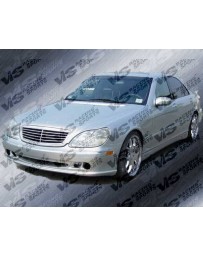 VIS Racing 2000-2006 Mercedes S-Class W220 4Dr Laser Side Skirts