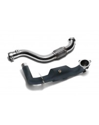 ARMYTRIX Ceramic Coated High-Flow Performance Race Downpipe Link Pipe Mercedes-Benz A-Class CLA-Class 2013-2018