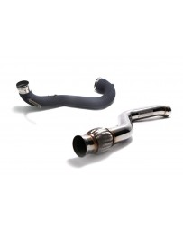 ARMYTRIX Ceramic Coated High-Flow Performance Race Downpipe Link Pipe Mercedes-Benz A-Class CLA GLA AMG 2013-2019