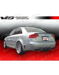 VIS Racing 2006-2008 Audi A4 4Dr Dtm Rear Bumper