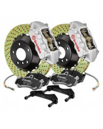 Toyota GT86 Brembo GT Series Cross Drilled 2-Piece Rotor Front Brake Kit