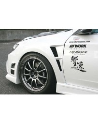 ChargeSpeed 2008-2014 WRX STi GR GV Front Fenders 20mm Wide